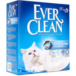 Ever Clean Extra Strong hrudkující kočkolit bez parfémů 10 l