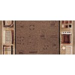 Associated Weavers Jena 44 Hnědá metráž 80 cm – Hledejceny.cz