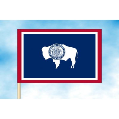 LIBEA, s.r.o. Wyoming vlajka Rozměr: 60×90 cm, Uchycení: Návlek na žerď – Hledejceny.cz