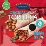 Santa Maria Wrap pšeničná tortilla velká 371 g – Zboží Dáma