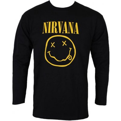 Plastic Head metal tričko Nirvana SMILEY LOGO černá – Zbozi.Blesk.cz