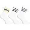 Hugo Boss 3PACK ponožky vysoké 50469371 106 bílé