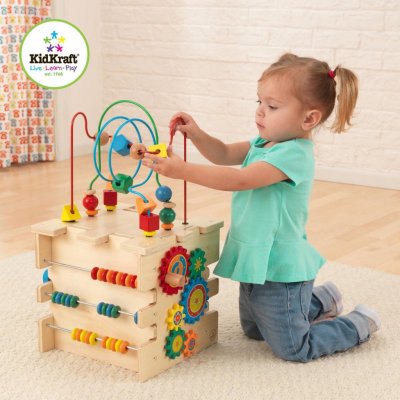 KidKraft didaktická kostka Deluxe Activity Cube – Zboží Mobilmania