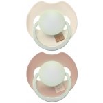 Lovi dudlík svítící silikon dynamický Prime 2ks Ivory/Blush – Zboží Dáma