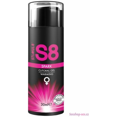 S8 Spark Hřejivý stimulační gel na klitoris 30 ml – Zboží Dáma