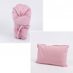 Tulimese Péřová zavinovačka středně růžová – Zboží Mobilmania