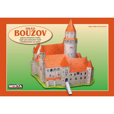 Hrad Bouzov vystřihovánky – Zboží Mobilmania