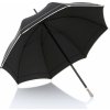 Deštník Doppler Manufaktur Swarovski deštník luxusní dámský holový černý