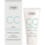 Ziaja CC Cream zklidňující cc krém s vitamínem c pro citlivou pleť SPF10 50 ml – Sleviste.cz