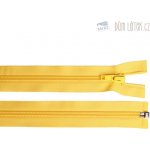 Zip spirálový 6mm dělitelný 60 cm žlutý – Zboží Mobilmania