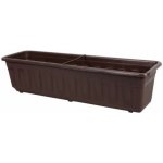 PLASTKON Truhlík Garden 80 cm hnědý – Hledejceny.cz