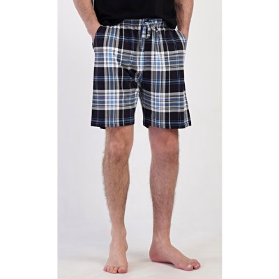 Vienetta Man pánské pyžamové šortky Felix modrá – Zboží Dáma