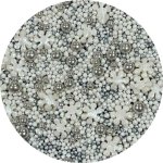 Dortisimo 4Cake Cukrové zdobení bílé a stříbrné Snow White Silver (80 g) Besky edice – Zboží Dáma