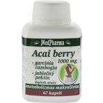 MedPharma Acai berry 1000 mg + garcinia cambogia + jabl. pektin 67 kapslí – Zbozi.Blesk.cz