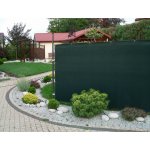 MyBestHome Stínící plotová zástěna 1,2x2,5 m PREMIUM, ratanový vzor zelená, 240g/m2 – Zboží Dáma