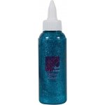 West Desing Třpytivé lepidlo 120ml nebesky modré – Zboží Dáma