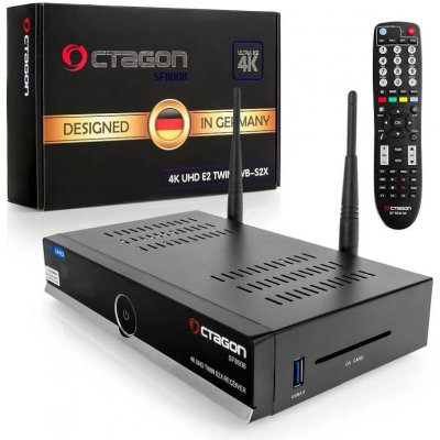 Octagon SF8008 4K UHD E2 DVB-S2X TWIN – Hledejceny.cz