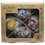 Natava Oil Bath Balls Mix 4 x 50 g dárková sada – Hledejceny.cz