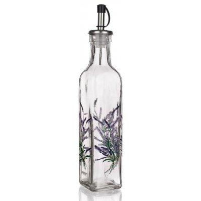 Banquet láhev na olej/ocet LAVENDER skl., nálevka PH 500 ml – Hledejceny.cz