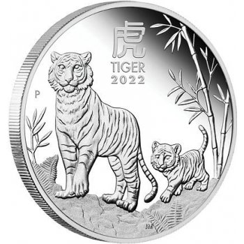 Perth Mint Lunární série III. Year of the Tiger Rok tygra 1 oz