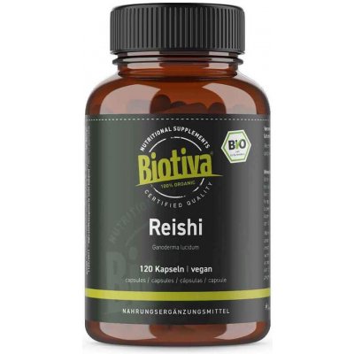 Biotiva Bio Reishi 120 kapslí