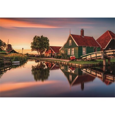 CLEMENTONI Vesnice Zaanse Schans 1500 dílků