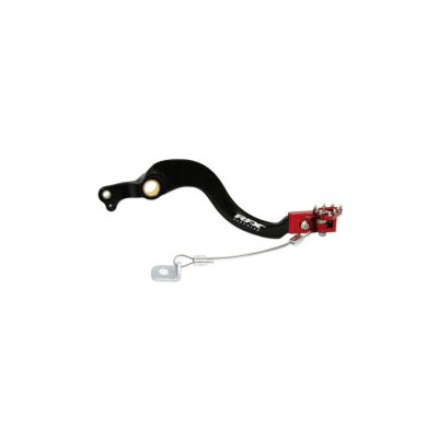 Brzdový pedál RFX Rear Brake Pedal Honda CRF450R 05-25 CRF250R 10-25 Black/Red | Zboží Auto