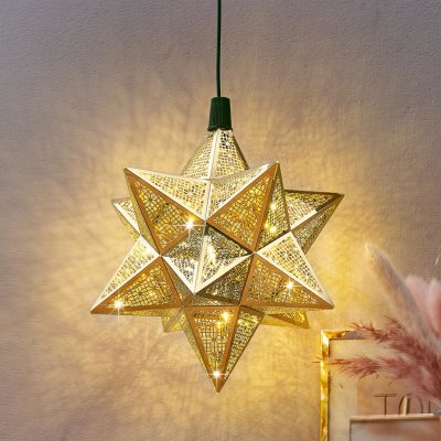 Weltbild LED kovová hvězda Polygon 844859 – Hledejceny.cz