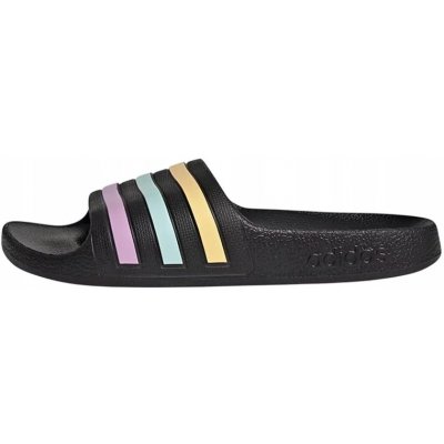 adidas Adilette AQUA K dětské pantofle černá – Zboží Dáma