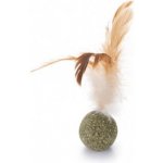 Beeztees koule ze šanty a peří 12 cm – Zboží Mobilmania