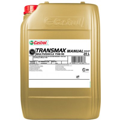 Castrol Transmax Manual Multivehicle 75W-90 20 l – Hledejceny.cz