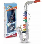 BONTEMPI Saxofon dětský stříbrný 8 klapek – Sleviste.cz