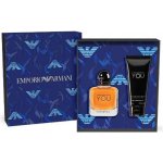 Giorgio Armani Emporio Armani Stronger With You EDT 50 ml + sprchový gel 75 ml – Zboží Dáma