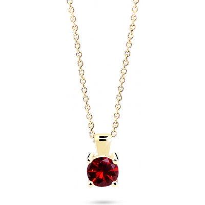 Cutie Diamonds přívěsek ze žlutého zlata s rubínem DZ8010 40 RU X 1 – Zboží Dáma