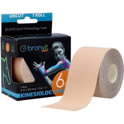 BronVit Sport Kinesio Tape classic tejpovací páska světle béžová 5 cm x 6 m – Zboží Dáma