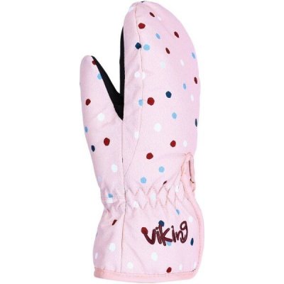 Viking Minnis light dětské rukavice pink/multicolor – Sleviste.cz