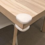 BabyDan chrániče rohů 4 ks Corner Guard white bio bílá – Sleviste.cz