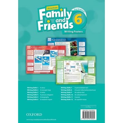 Family and Friends American English Edition Second Edition 6 Writing Posters – Sleviste.cz
