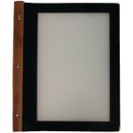 Jídelní lístek WOOD A4, černá, MC-WRA4-BL – Zboží Živě