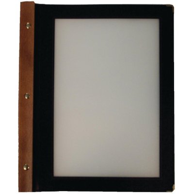 Jídelní lístek WOOD A4, černá, MC-WRA4-BL – Zboží Živě