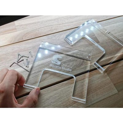 Chihiros transparentní držáky LED WRGB II – Zboží Mobilmania