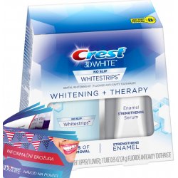 Procter & Gamble Bělicí pásky Crest 3D Whitening + Therapy se sérem na  posílení skloviny 28 ks alternativy - Heureka.cz