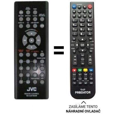 Dálkový ovladač Predátor JVC RM-SUXTB30R, UX-TB30 – Hledejceny.cz