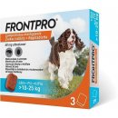 Frontpro 10 - 25 kg 68 mg 3 žvýkací tablety