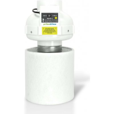 Prima Klima PK-Kombo 125-2S - 400 m3/h, ventilátor a filtr – Zboží Mobilmania
