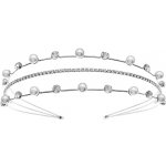 B-TOP Čelenka do vlasů s perlami a kamínky Lady – Zboží Mobilmania