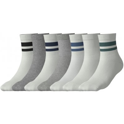 esmara chlapecké ponožky 7 párů bílá/šedá – Zboží Dáma