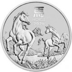 Perth Mint Stříbrná mince Rok Koně Lunar III 2026 1 oz – Sleviste.cz