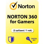 Norton 360 for Gamers EU 3 lic. 1 rok (N360G1-1EU) – Zboží Mobilmania