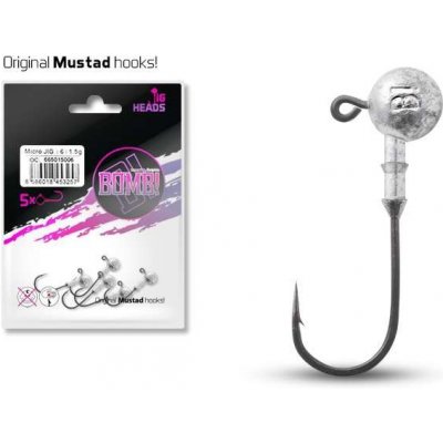 Delphin jigová hlava s límečkem BOMB! vel.4 30g – Zbozi.Blesk.cz
